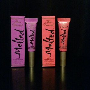 2 Too Faced Melted lipsticks